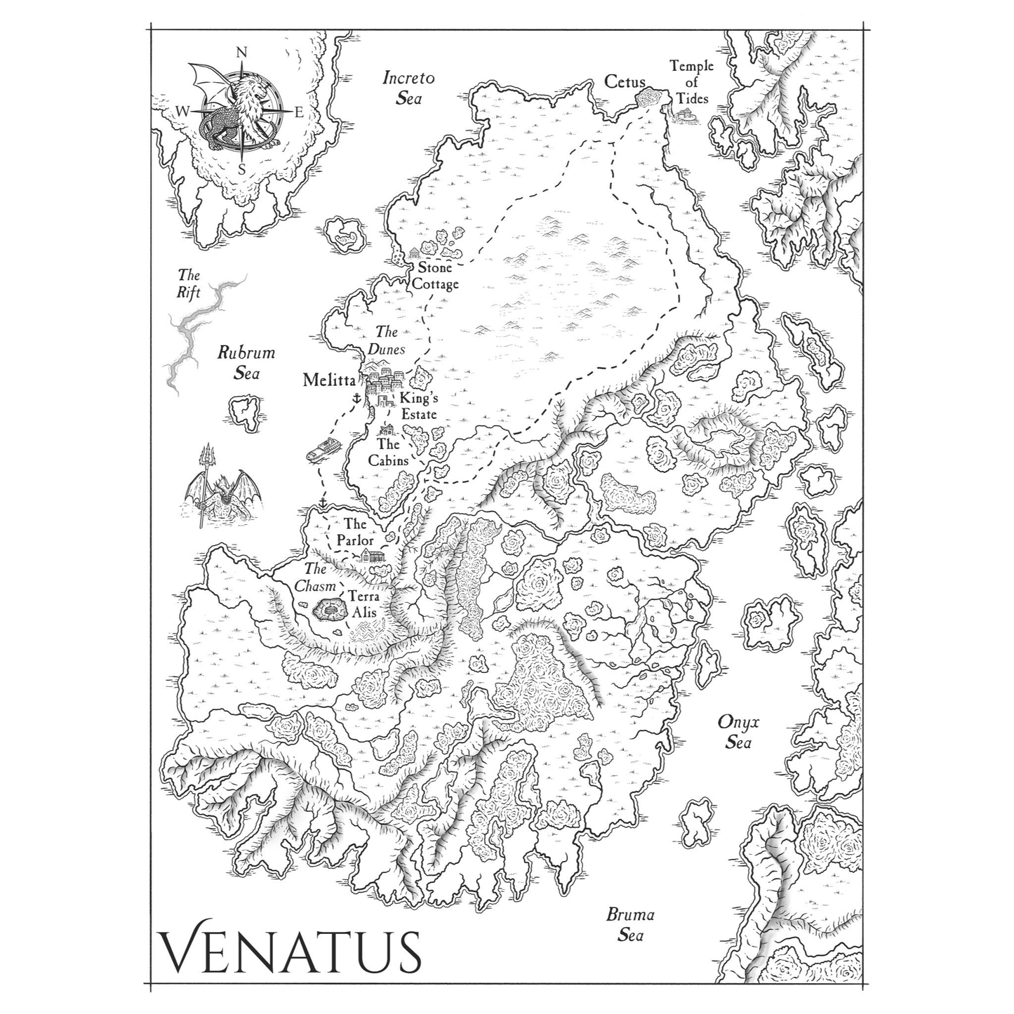 Printable Map of Venatus