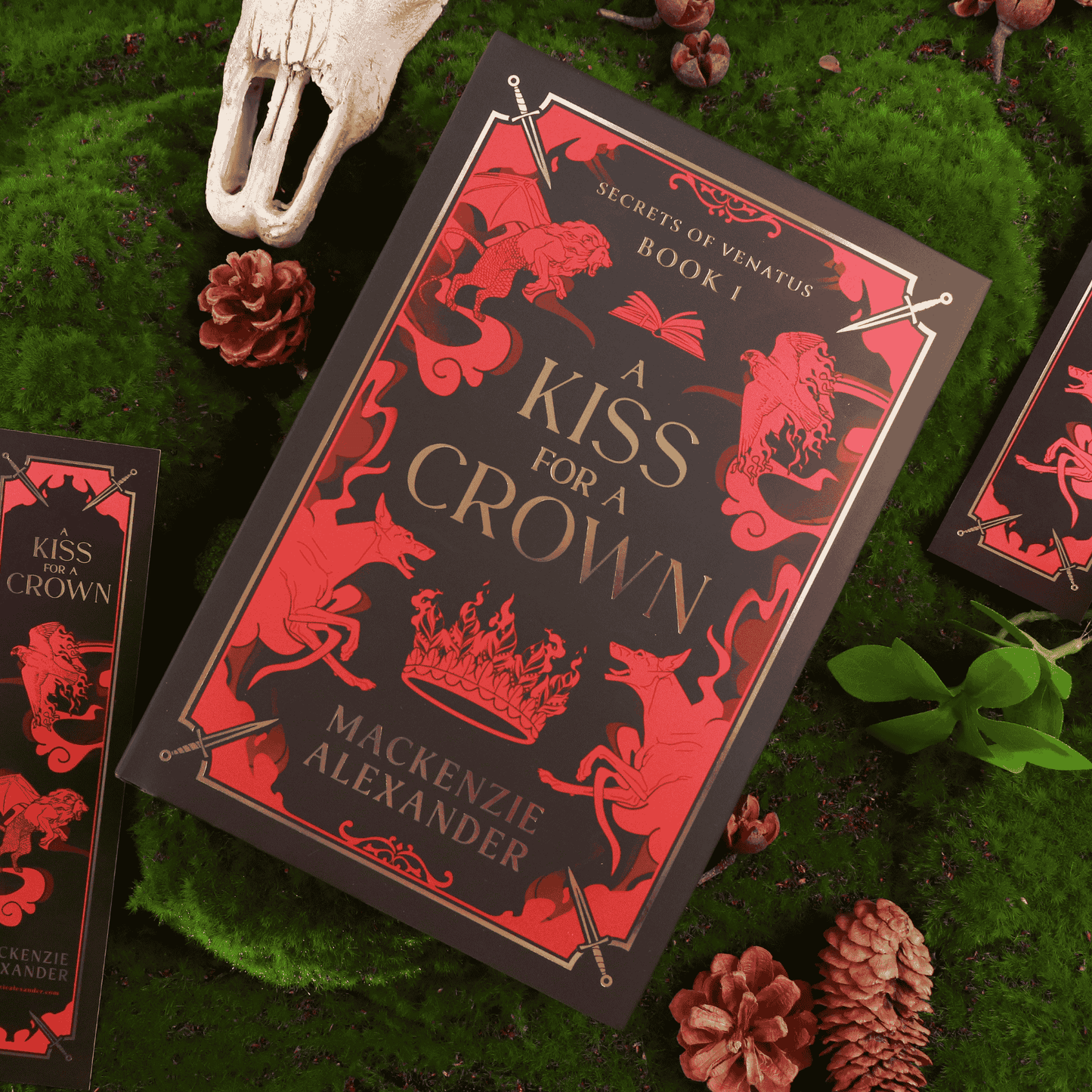 A Kiss for a Crown Signed Deluxe Hardcover - Available Now!