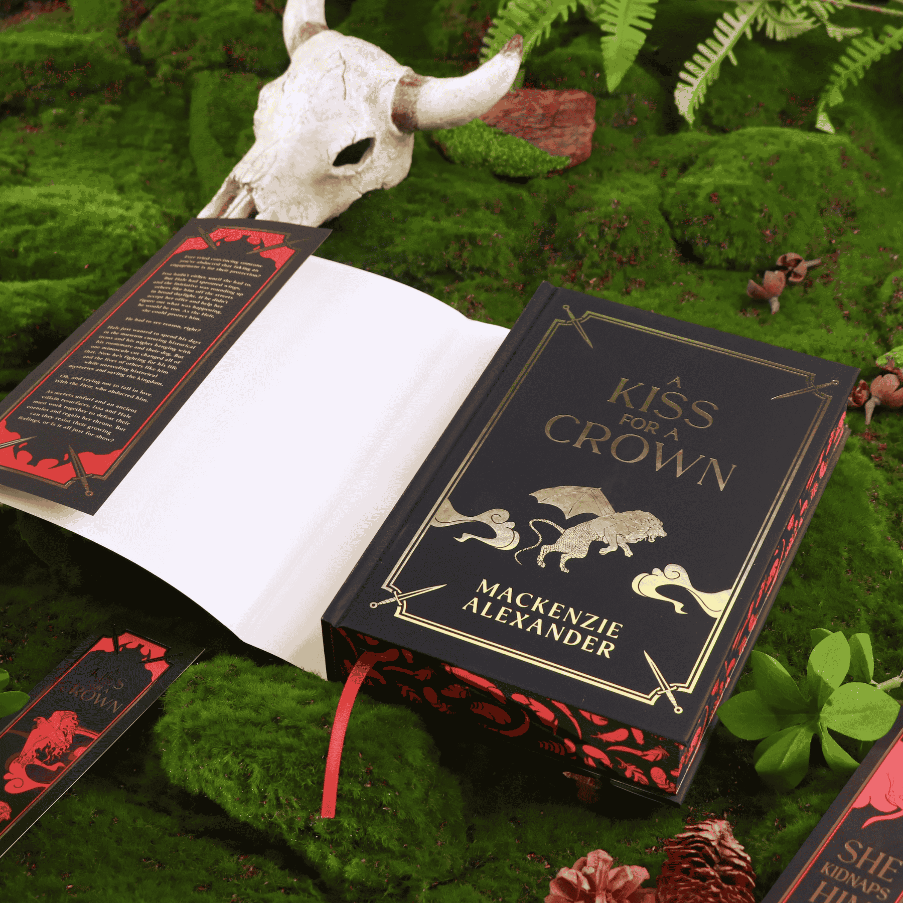 A Kiss for a Crown Signed Deluxe Hardcover - Available Now A Kiss for a Crown Signed Deluxe Hardcover - Available Now