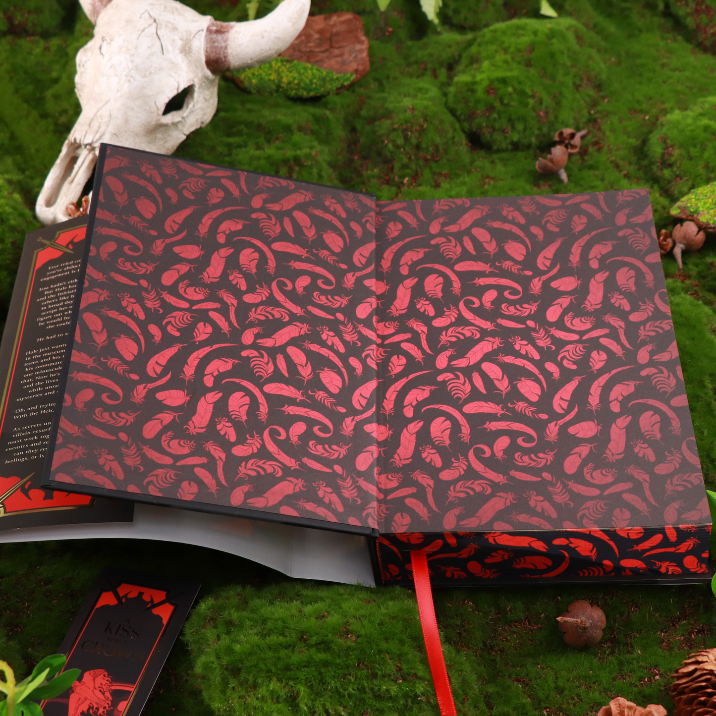 A Kiss for a Crown Signed Deluxe Hardcover - Available Now!