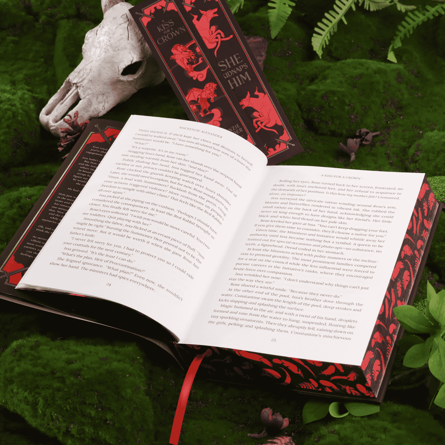 A Kiss for a Crown Signed Deluxe Hardcover - Available Now!