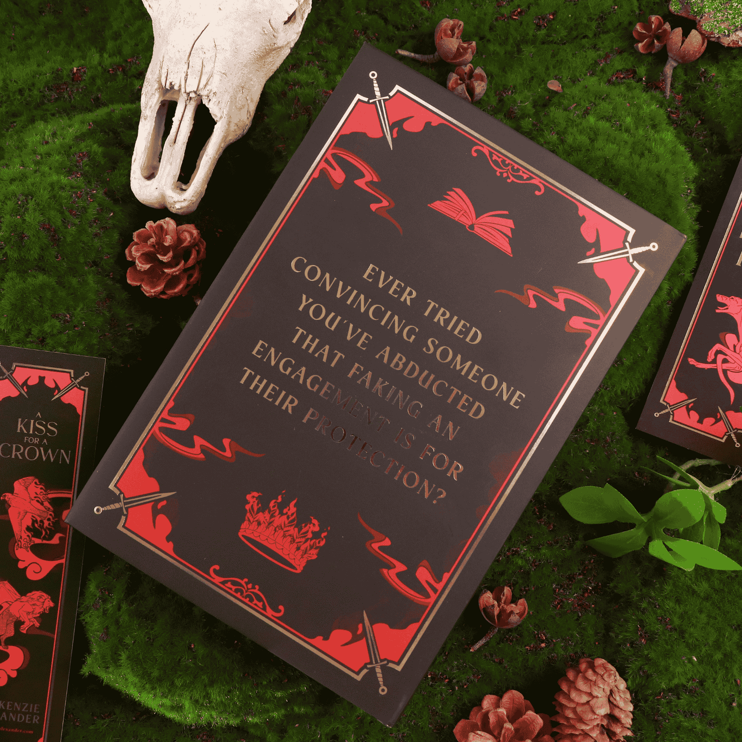 A Kiss for a Crown Signed Deluxe Hardcover - Available Now!