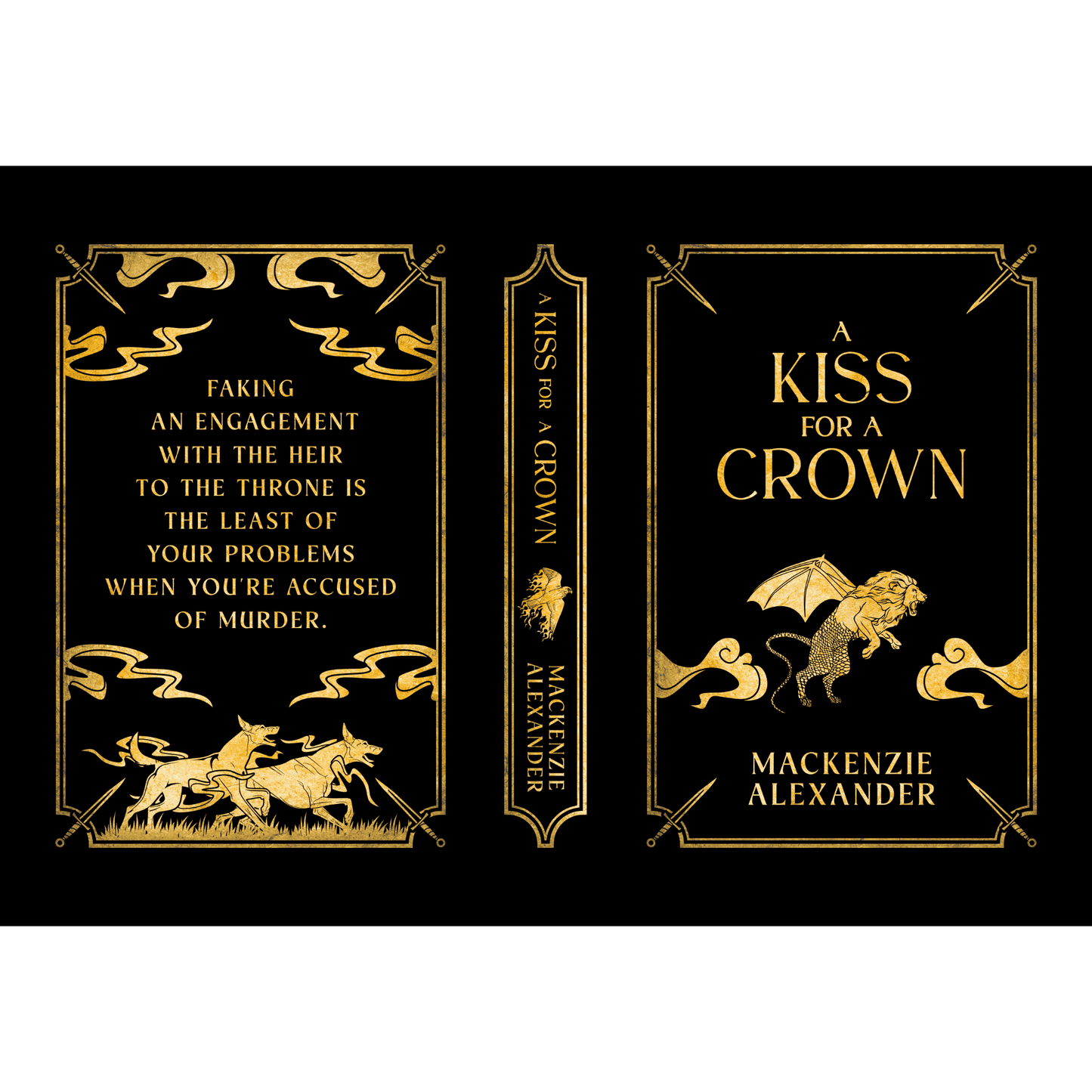 A Kiss for a Crown Signed Deluxe Hardcover - Preorder (Ships September 2026)