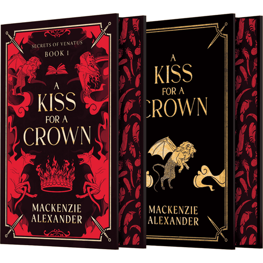 A Kiss for a Crown Signed Deluxe Hardcover - Preorder (Ships September 2026)