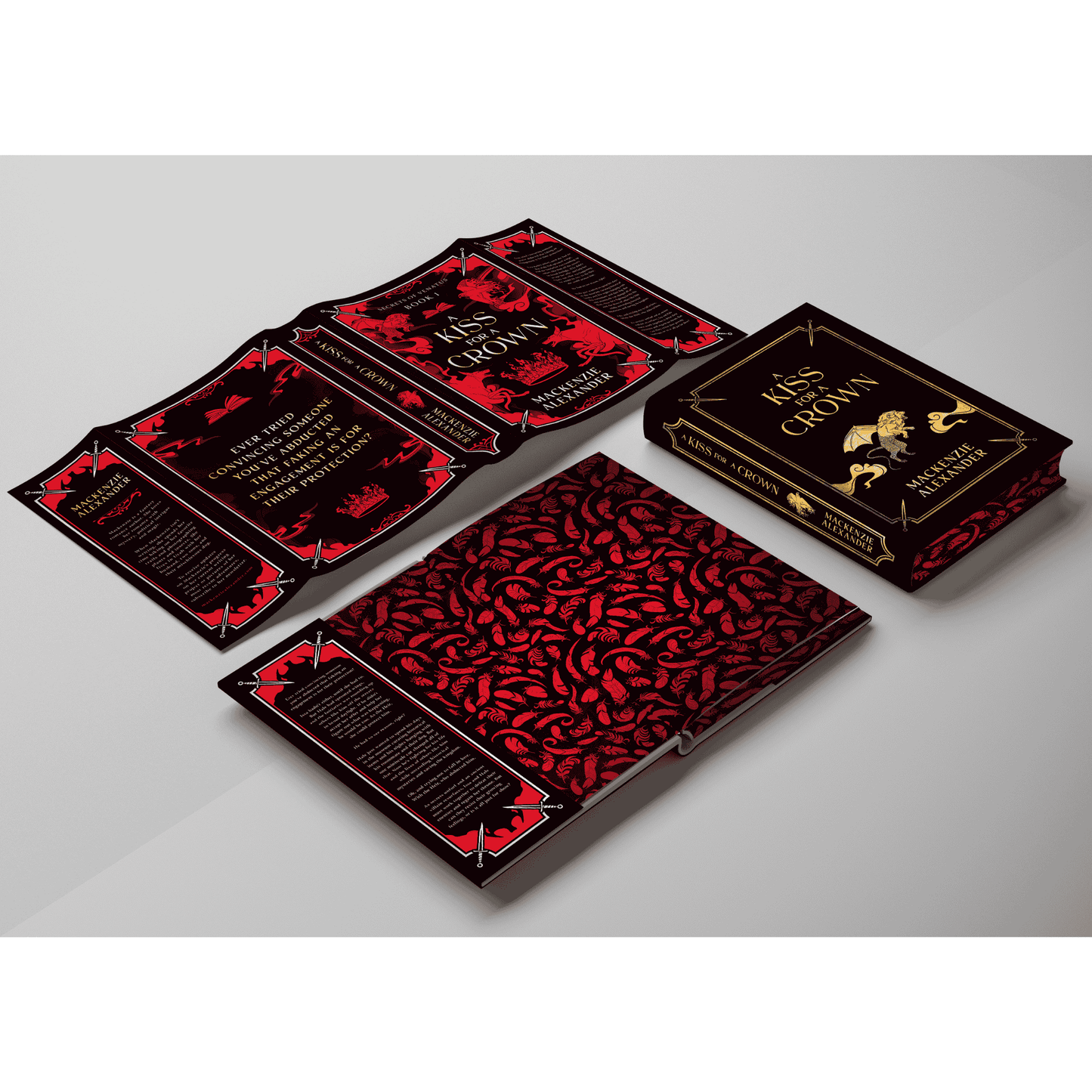 A Kiss for a Crown Signed Deluxe Hardcover - Preorder (Ships September 2026)